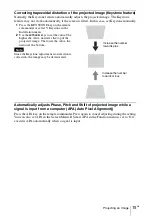 Preview for 37 page of Sony VPL-EW245 Quick Reference Manual