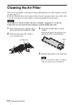 Предварительный просмотр 42 страницы Sony VPL-EW245 Quick Reference Manual