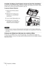 Preview for 90 page of Sony VPL-EW245 Quick Reference Manual