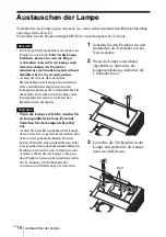 Предварительный просмотр 94 страницы Sony VPL-EW245 Quick Reference Manual