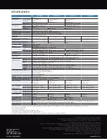 Preview for 5 page of Sony VPL-EW246 Specifications