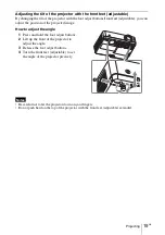 Предварительный просмотр 45 страницы Sony VPL-EW435 Quick Reference Manual