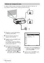 Предварительный просмотр 62 страницы Sony VPL-EW435 Quick Reference Manual