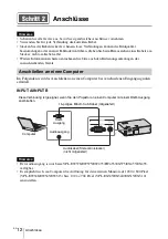 Предварительный просмотр 110 страницы Sony VPL-EW435 Quick Reference Manual