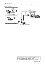 Предварительный просмотр 111 страницы Sony VPL-EW435 Quick Reference Manual