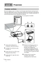 Предварительный просмотр 112 страницы Sony VPL-EW435 Quick Reference Manual