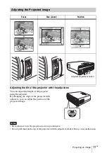 Preview for 31 page of Sony VPL-EX100 Quick Reference Manual