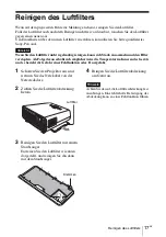 Preview for 85 page of Sony VPL-EX100 Quick Reference Manual