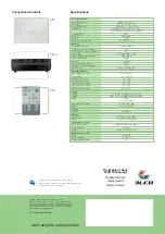 Preview for 2 page of Sony VPL-EX4 Specifications