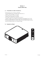 Preview for 9 page of Sony VPL-F430HZ Service Manual