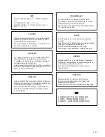 Preview for 3 page of Sony VPL-F530H Service Manual