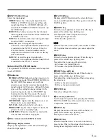 Preview for 9 page of Sony VPL-FE100E Operating Instructions Manual