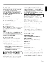 Preview for 13 page of Sony VPL-FE100E Operating Instructions Manual