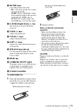 Предварительный просмотр 15 страницы Sony VPL-FE40/FE40L Operating Instructions Manual