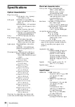 Предварительный просмотр 48 страницы Sony VPL-FE40/FE40L Operating Instructions Manual