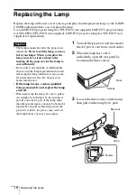 Предварительный просмотр 36 страницы Sony VPL-FH31 Quick Reference Manual