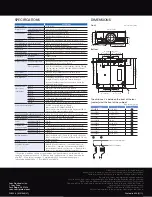 Preview for 8 page of Sony VPL FH500L Brochure & Specs