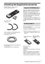 Предварительный просмотр 33 страницы Sony VPL-FH500L Quick Reference Manual