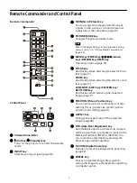 Preview for 6 page of Sony VPL-FHZ101 Operating Instructions Manual