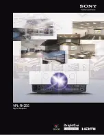 Sony VPL-FHZ55 Brochure preview