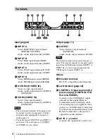 Preview for 4 page of Sony VPL-FHZ55 Operating Instructions Manual