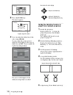 Preview for 16 page of Sony VPL-FHZ55 Operating Instructions Manual