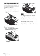 Предварительный просмотр 38 страницы Sony VPL-FHZ57 Quick Reference Manual