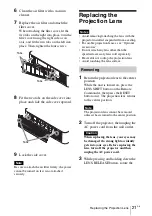 Предварительный просмотр 45 страницы Sony VPL-FHZ57 Quick Reference Manual