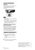 Предварительный просмотр 84 страницы Sony VPL-FHZ57 Quick Reference Manual