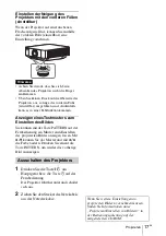 Предварительный просмотр 107 страницы Sony VPL-FHZ57 Quick Reference Manual