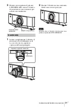 Предварительный просмотр 135 страницы Sony VPL-FHZ57 Quick Reference Manual