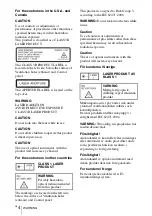 Preview for 30 page of Sony VPL-FHZ58 Quick Reference Manual