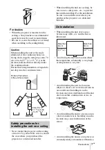 Предварительный просмотр 31 страницы Sony VPL-FHZ60 Quick Reference Manual