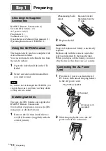 Предварительный просмотр 34 страницы Sony VPL-FHZ60 Quick Reference Manual