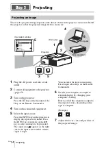 Предварительный просмотр 38 страницы Sony VPL-FHZ60 Quick Reference Manual