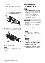 Предварительный просмотр 44 страницы Sony VPL-FHZ60 Quick Reference Manual