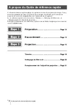 Предварительный просмотр 46 страницы Sony VPL-FHZ60 Quick Reference Manual