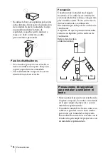 Предварительный просмотр 72 страницы Sony VPL-FHZ60 Quick Reference Manual