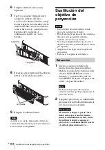 Предварительный просмотр 88 страницы Sony VPL-FHZ60 Quick Reference Manual