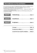 Предварительный просмотр 90 страницы Sony VPL-FHZ60 Quick Reference Manual