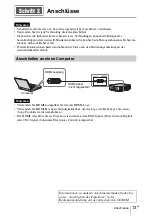 Предварительный просмотр 101 страницы Sony VPL-FHZ60 Quick Reference Manual