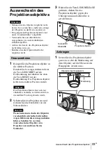 Предварительный просмотр 111 страницы Sony VPL-FHZ60 Quick Reference Manual