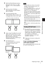 Preview for 19 page of Sony VPL-FHZ700 Operating Instructions Manual