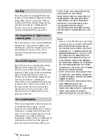 Preview for 28 page of Sony VPL-FHZ700L Quick Reference Manual