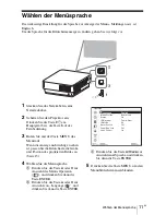 Preview for 85 page of Sony VPL-FHZ700L Quick Reference Manual