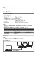 Preview for 84 page of Sony VPL-FHZ700L Service Manual