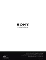 Preview for 8 page of Sony VPL-FX30 Installation Manual