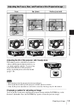 Preview for 13 page of Sony VPL-FX30 Operating Instructions Manual