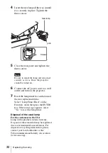 Preview for 32 page of Sony VPL-FX30 Operating Instructions Manual