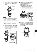 Preview for 35 page of Sony VPL-FX30 Operating Instructions Manual